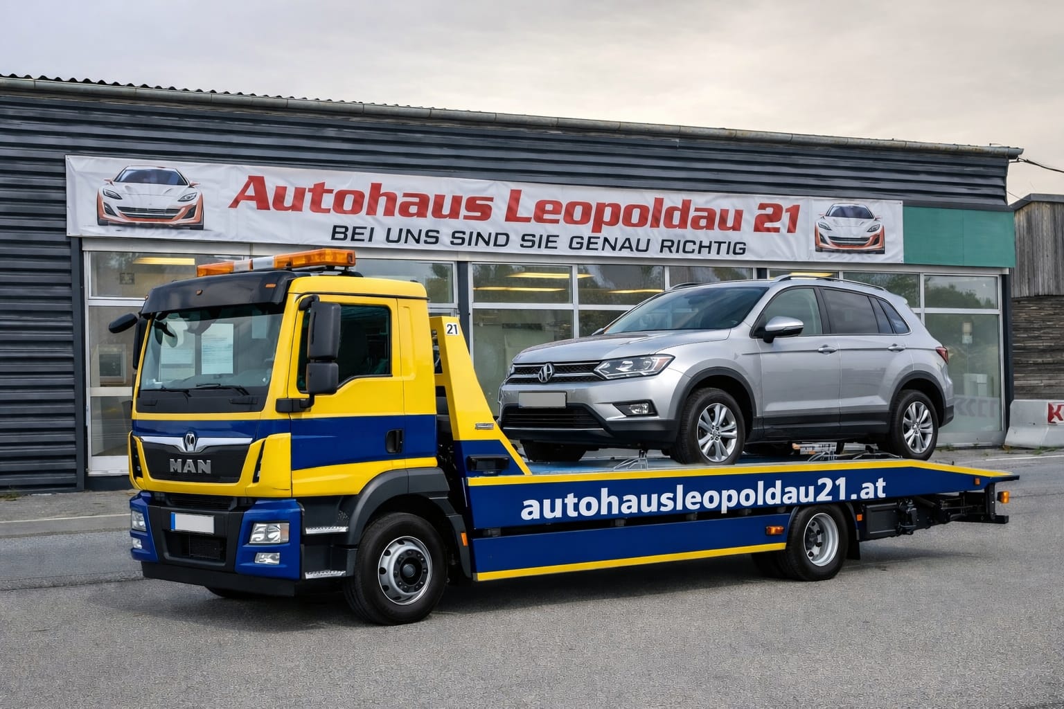 Mechaniker beim Fahrzeugservice